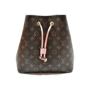 Louis Vuitton NeoNoe Shoulder Bag Handbag Monogram Pink Rose Pink Poodle